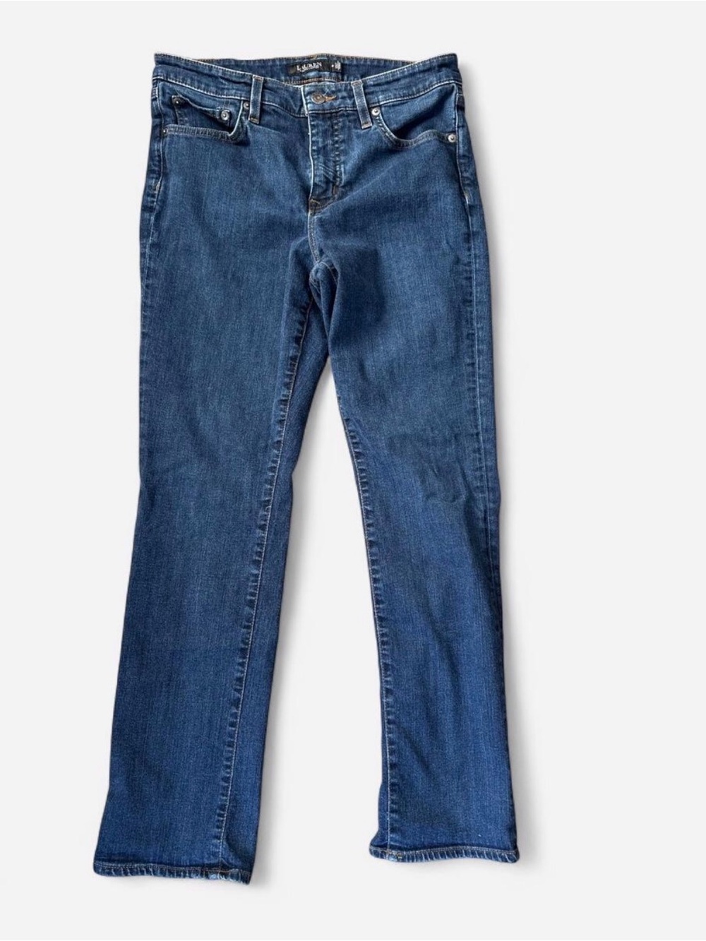Lauren Ralph Lauren Straight Leg Blue Jeans size 10